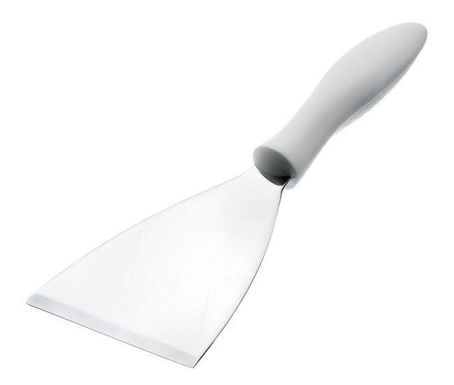 Browne Grattoir À Gril Avec Manche En Nylon Blanc, 4 X 4,5 Po