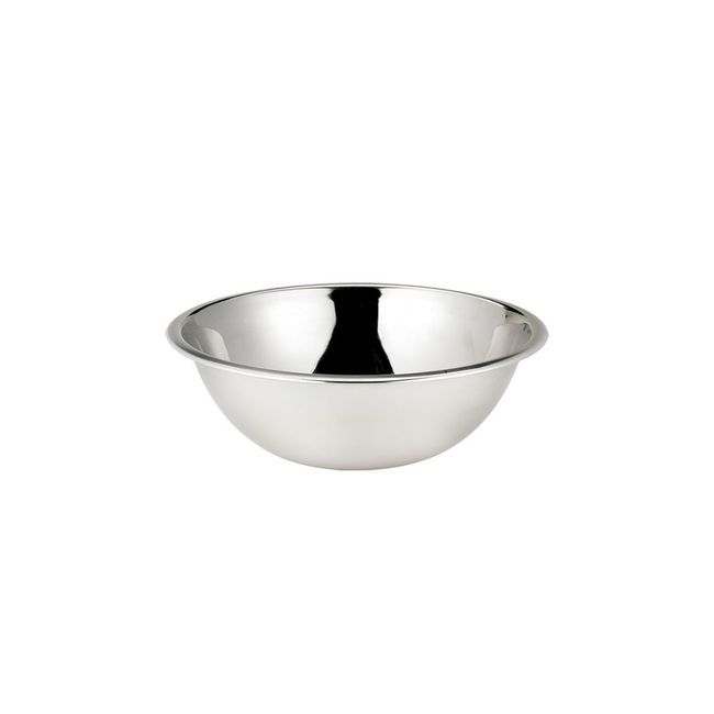 Browne Stainless Steel Mixing Bowl, 4 Qt Capacity