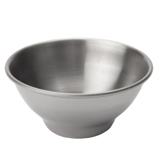 Browne Stainless Steel Footed Rim Sauce Cup, 2 Oz Capacity