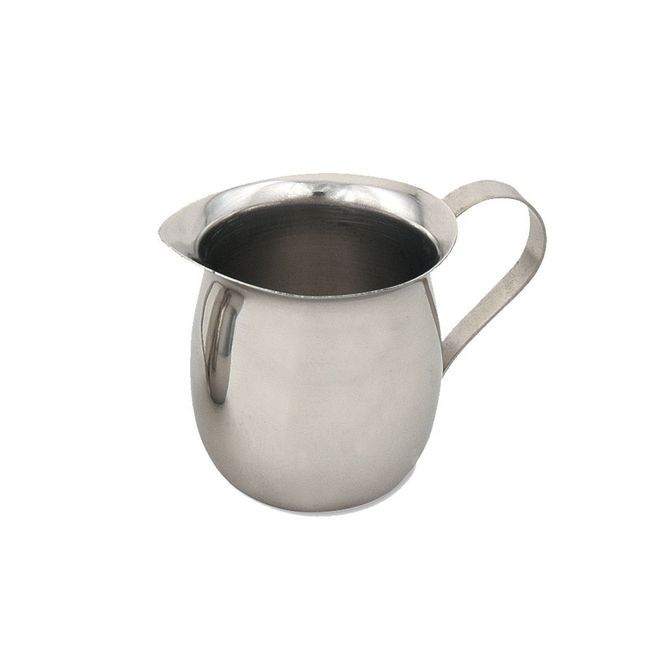 Browne Stainless Steel Bell Shape Creamer, 5 Oz Capacity