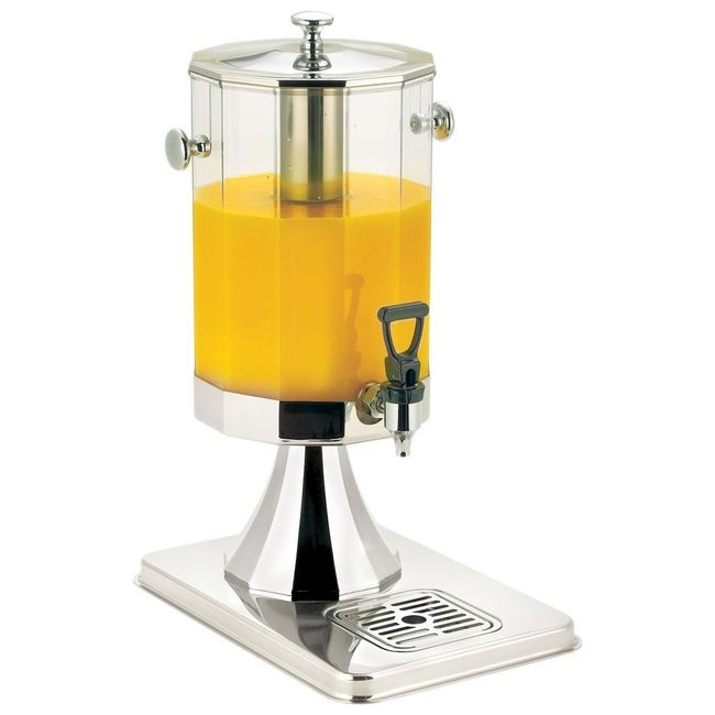 Stainless Steel Polygonal Beverage Dispenser