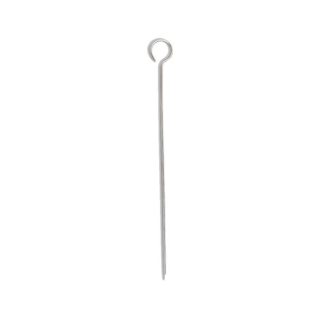 Browne Brochette Ovale En Acier Inoxydable, 12 Po -- 12 Par Boîte