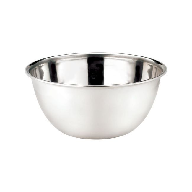 Browne 18/8 Stainless Steel Mixing Bowl, 4 Qt Capacity