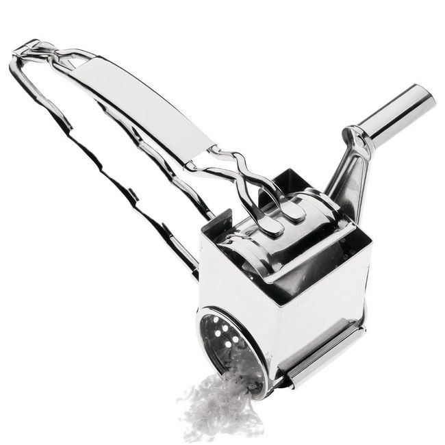 Browne Râpe À Fromage Rotative Géante En Acier Inoxydable, 8,25 X 2,5 X 3,75 Po