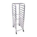 Aluminum 12-Tier End Loading Bun Pan Rack