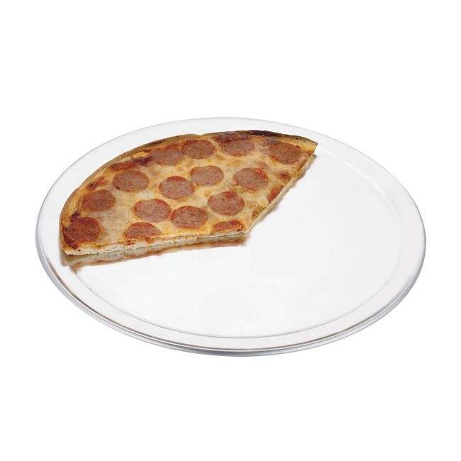Thermalloy 18 Gauge Aluminum Wide Rim Pizza Pan