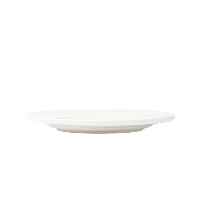 Browne Foundation Porcelain Round Wide Rim Plate, 9 In -- 24 Per Case