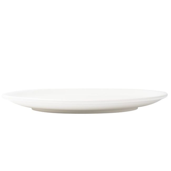 Browne Foundation Porcelain Round Coupe Plate, 12 In -- 12 Per Case