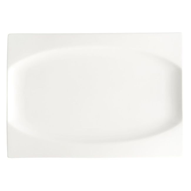 Foundation Porcelain Rectangular Plate
