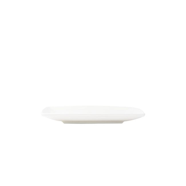 Foundation Porcelain Square Coupe Plate
