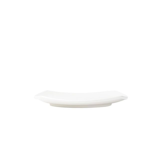 Browne Foundation Porcelain Rounded Square Coupe Plate, 6.75 In -- 36 Per Case