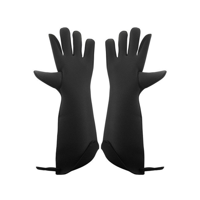 Browne Gants Noirs Flxaprene À 5 Doigts, 15 Po -- 2 Par Boîte
