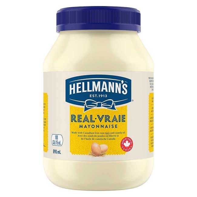 Hellmann's Regular Mayonnaise Jar, 890 Ml
