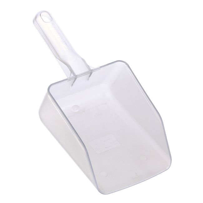 Carlisle 433207 Sparta Spectrum Polycarbonate Clear Ice Scoop, 32 Oz Capacity