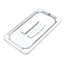 10270U07 Storplus Clear Polycarbonate Handled Universal Third Size Pan Cover Only