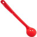 396005 Measure Miser Acetal Red Solid Long Handle Portion Spoon, 2 oz Capacity
