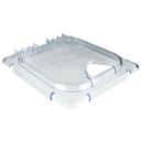 CM10319Z07 Coldmaster Clear EZ Access Polycarbonate Sixth Size Lid with Notch, 6.50 X 7 X 0.90 in