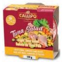 Light Tuna Salad with Corn Carrots and Olives