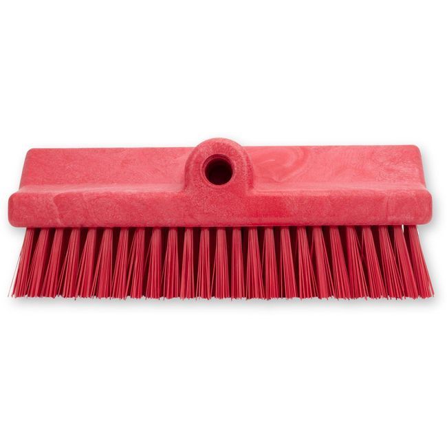 Carlisle 40423ec05 Tête De Brosse À Récurer Sparta Red Hi-lo Uniquement, Longueur De 10 Po