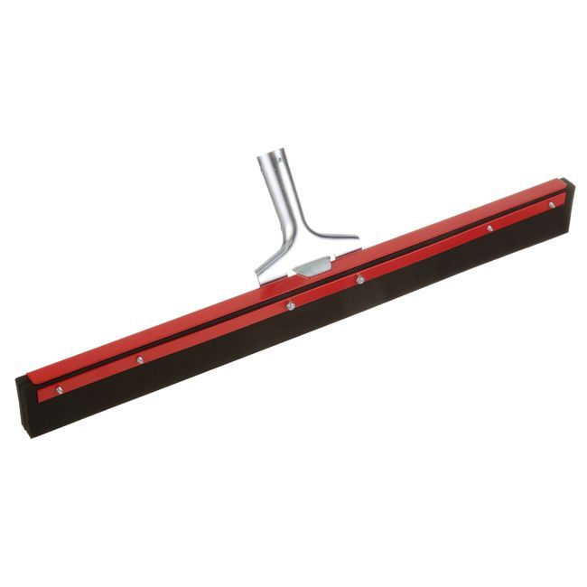 Carlisle 4008200 Raclette De Sol Sparta Noire En Caoutchouc Mousse Double Néoprène, 24 Po De Longueur