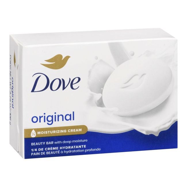 Dove Original Original White Moisturizing Cream Soap Bar, 106 G -- 54 Per Case