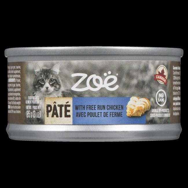 Pate with Free Run Chicken Cat Food