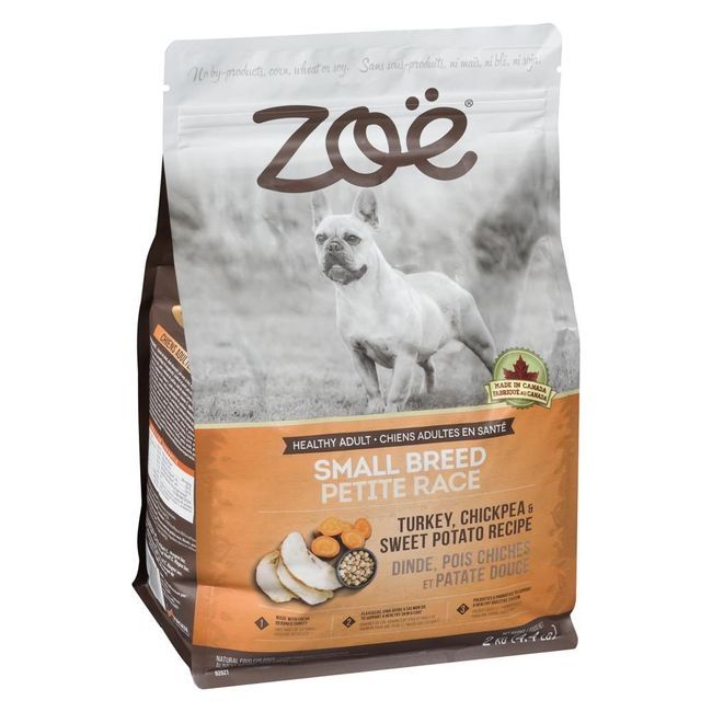 Zoe Turkey Chickpea And Sweet Potato Recipe Small Breed Dog Food, 2 Kg -- 3 Per Case