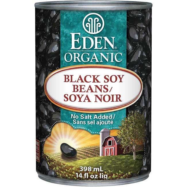 Eden Organic Black Soybeans, 398 Ml -- 12 Per Case