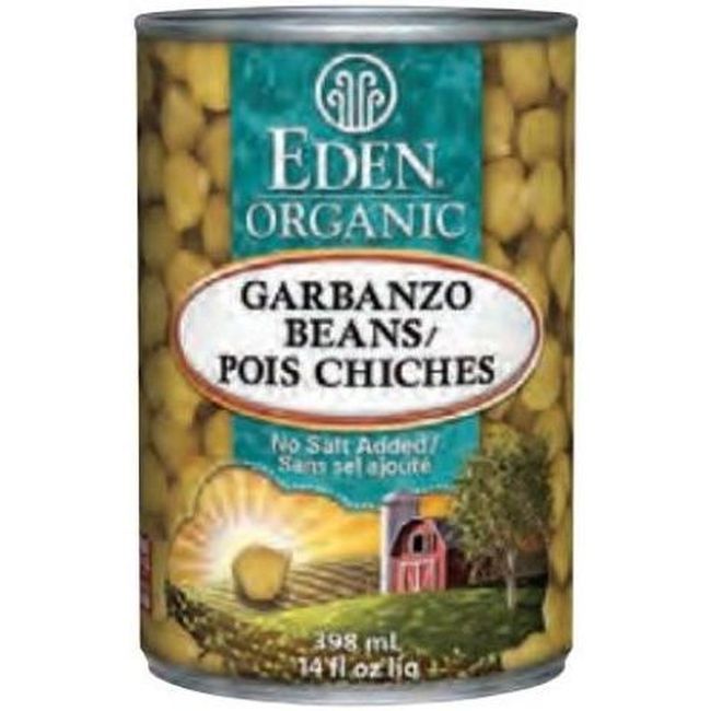 Eden Organic Garbanzo Beans, 398 Ml -- 12 Per Case