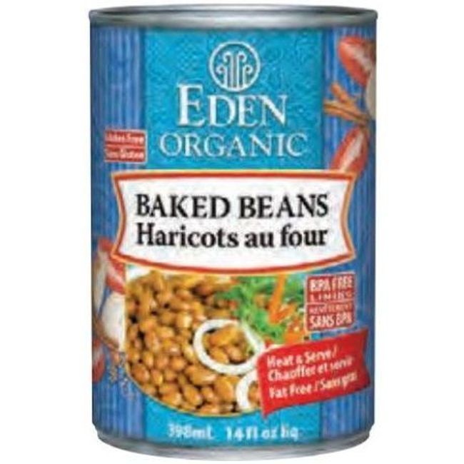Eden Organic Baked Beans With Sorghum And Mustard, 398 Ml -- 12 Per Case