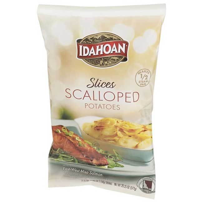 Idahoan Slices Scalloped Potatoes, 20.35 Oz -- 12 Per Case