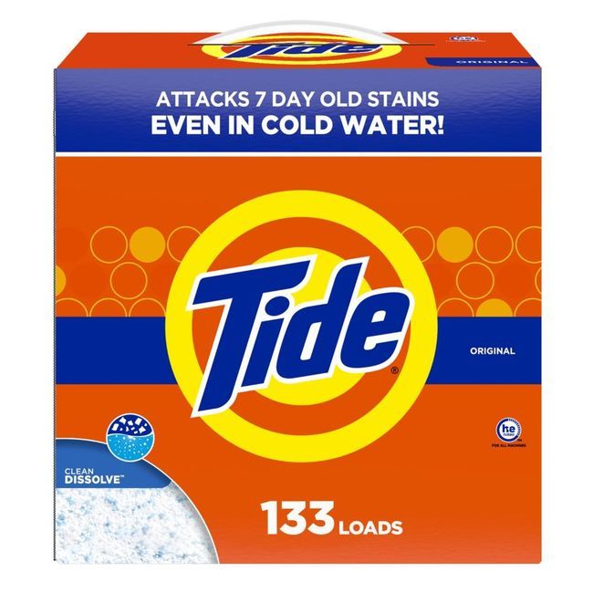 Tide 133 Loads Laundry Detergent Powder, 4.2 Kg -- 6 Per Case