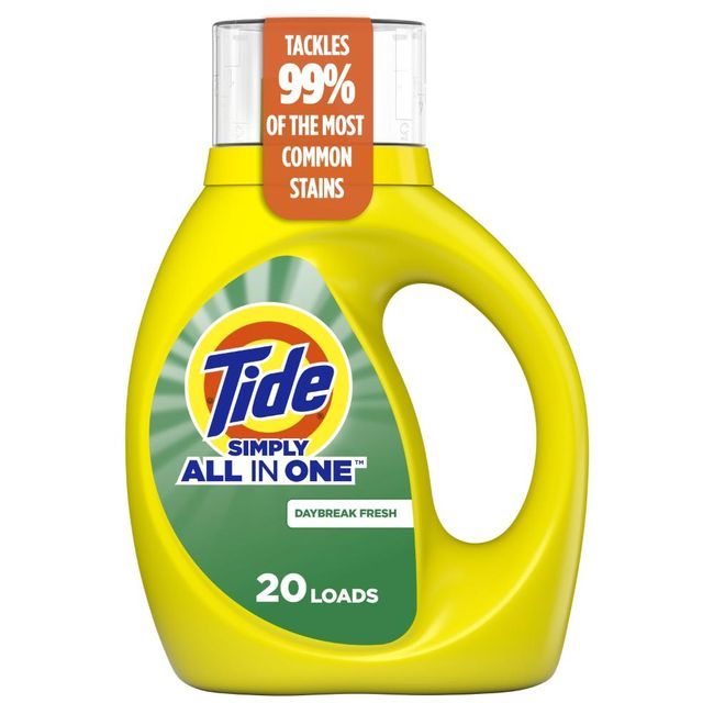 Tide Détergent À Lessive Liquide Pour 20 Brassées, 798 Ml -- 6 Par Boîte
