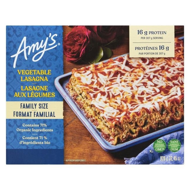 Family Size Vegetable Lasagna