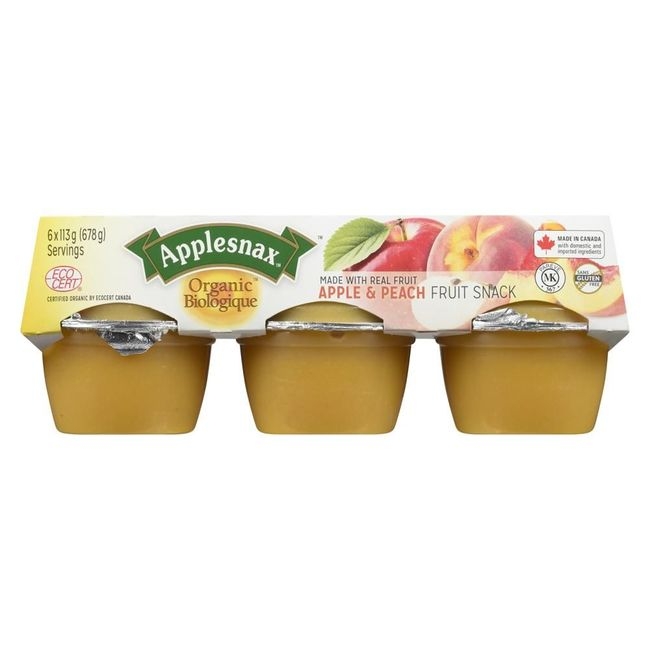Organic 113 g Apple Peach Sauce