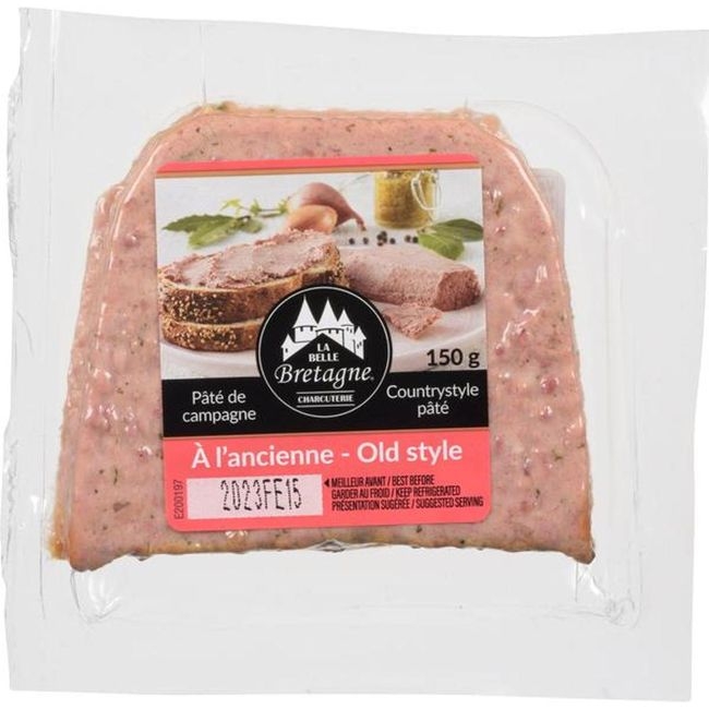 Old Style Country Style Pate