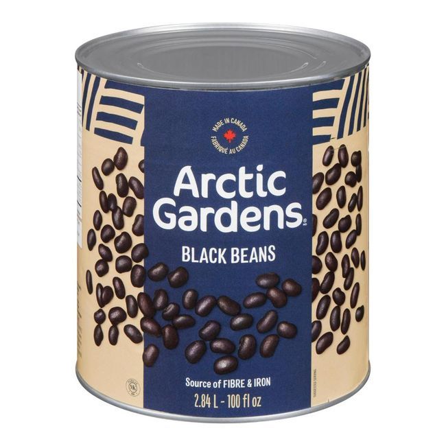 Arctic Gardens Haricots Noirs, 2,84 L -- 6 Par Caisse