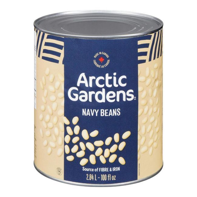 Arctic Gardens Haricots Blancs, 2,84 L -- 6 Par Caisse