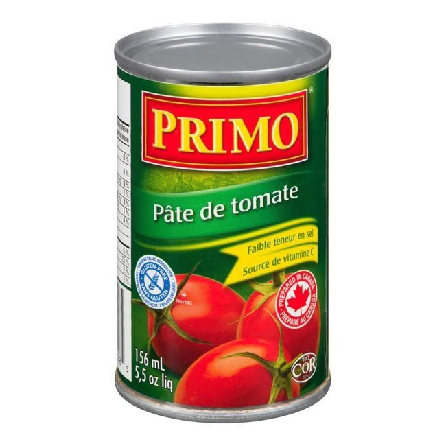 Primo Pâte De Tomates, 156 Ml -- 48 Par Boîte