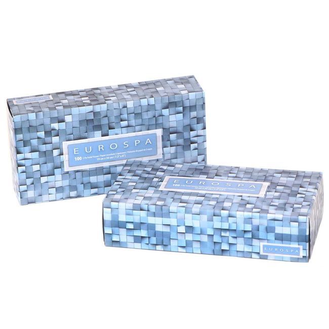 Eurospa 2 Ply Facial Tissues, 10 Count -- 30 Per Case