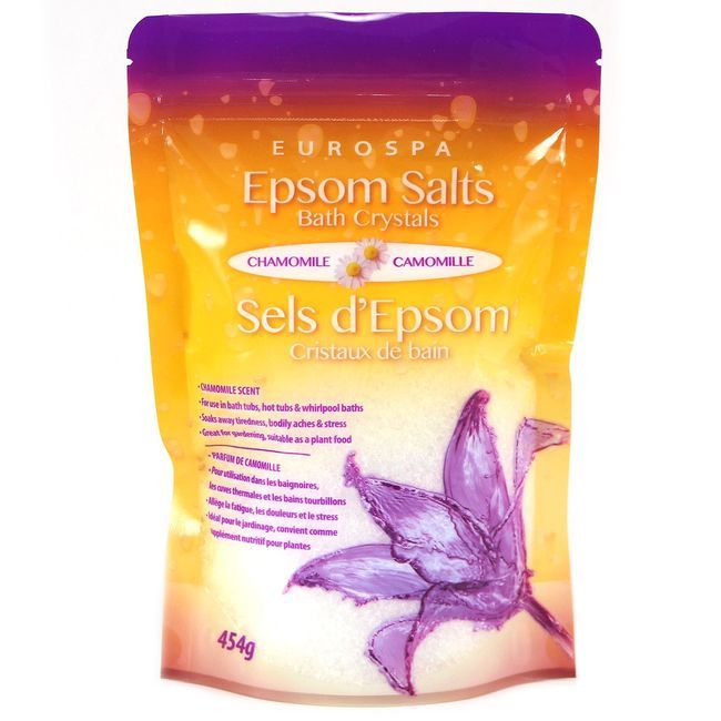 Eurospa Chamomile Epsom Salt, 454 G -- 18 Per Case