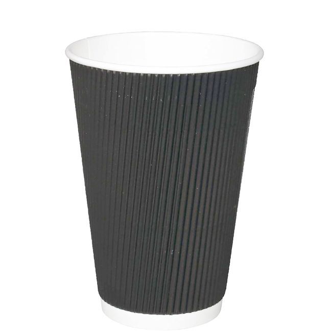 Table Accents Red Triple Wall Insulated Coffee Cup, 12 Oz Capacity -- 500 Per Case