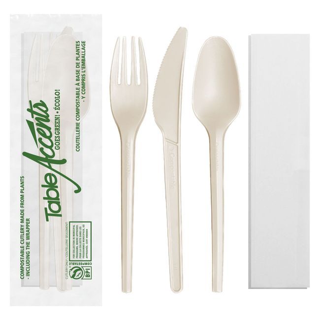 Table Accents Plastic 4-piece Food Kit -- 250 Per Case