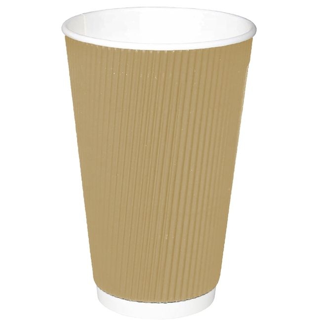 Kraft Triple Wall Insulated Coffee Cup