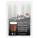 Signature 10 oz Super Clear and Extra Strong Polyethylene Cup