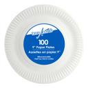 White Uncoated Paper Plate