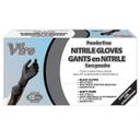 Black Medium 5mil Powder Free Nitrile Gloves