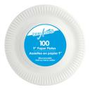 Uncoated White Paper Plate