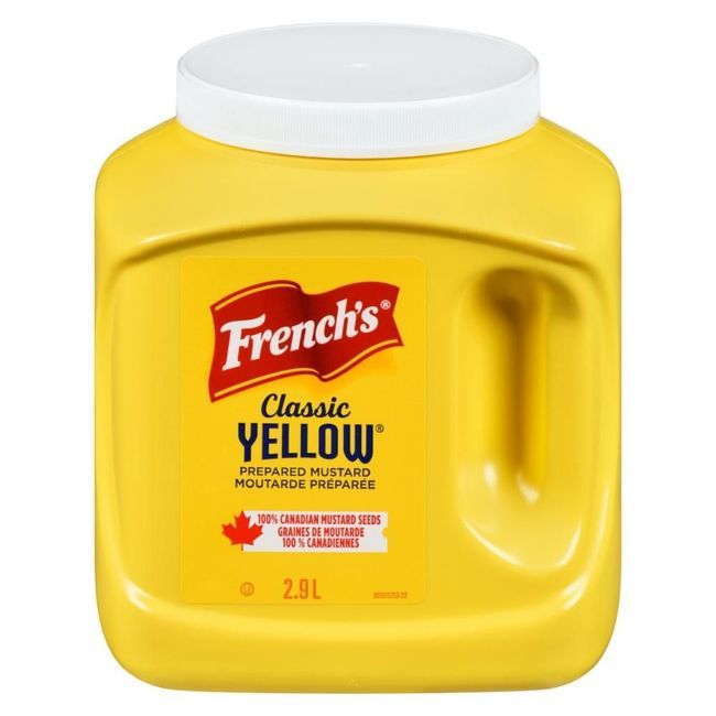 French's Yellow Mustard, 2.9 L -- 2 Per Case
