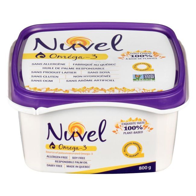 Nuvel Margarine De Canola Et D'hydromel, 800 G -- 12 Par Boîte